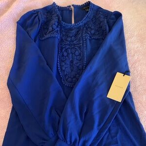 Halogen long sleeve blouse